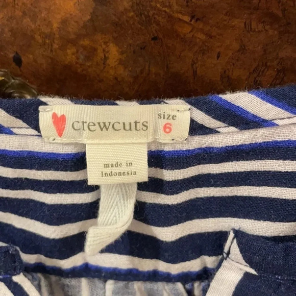 CREW cuts striped kids tank top - Picture 3 of 11